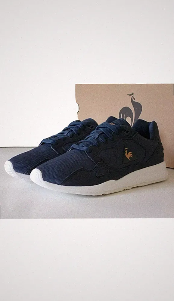 Le Coq Sportif Damen Schuhe LCS R W Mesh Dress Blue Sneakers Running EU-3995€