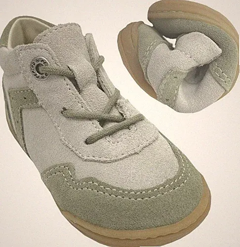 Lederschuhe zum schnüren EDDY Barfußschuhe von PEPINO by RICOSTA in Stein / Euka