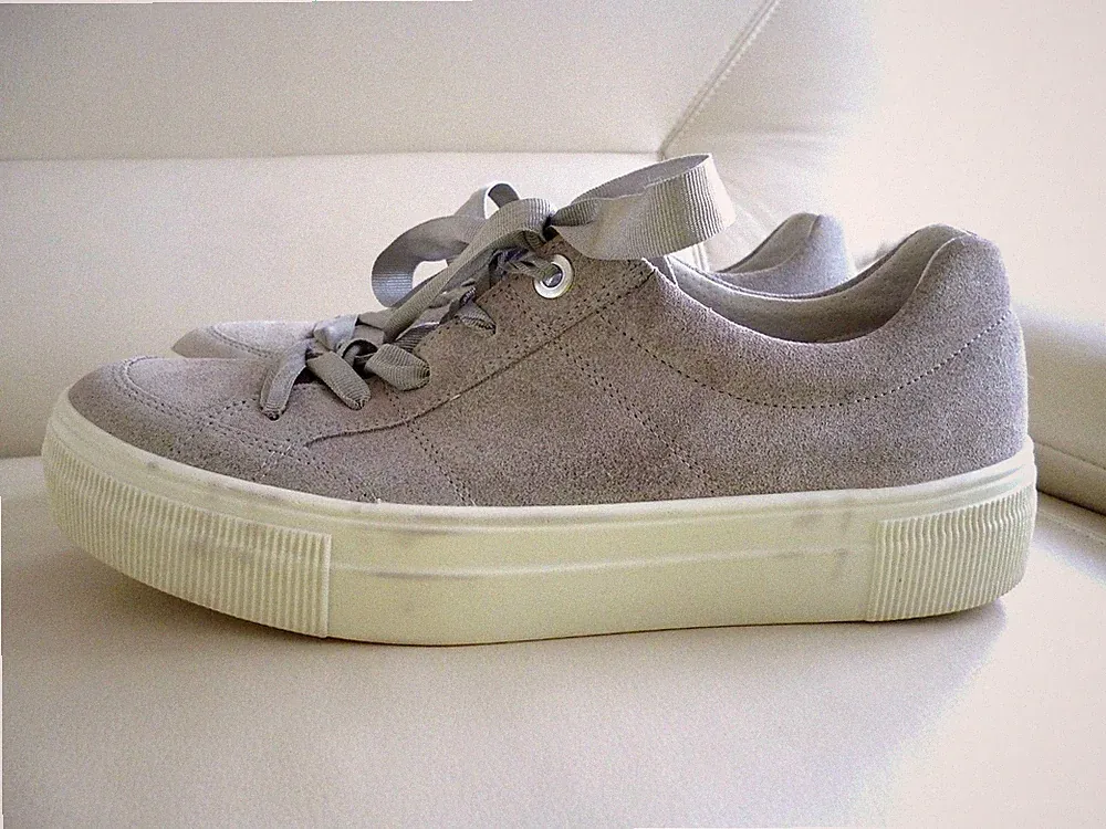 Legero Lima Halbschuhe Sneaker Echtleder Grau Gr.39,5/40G✅NEUw Einlagen NP 100 €