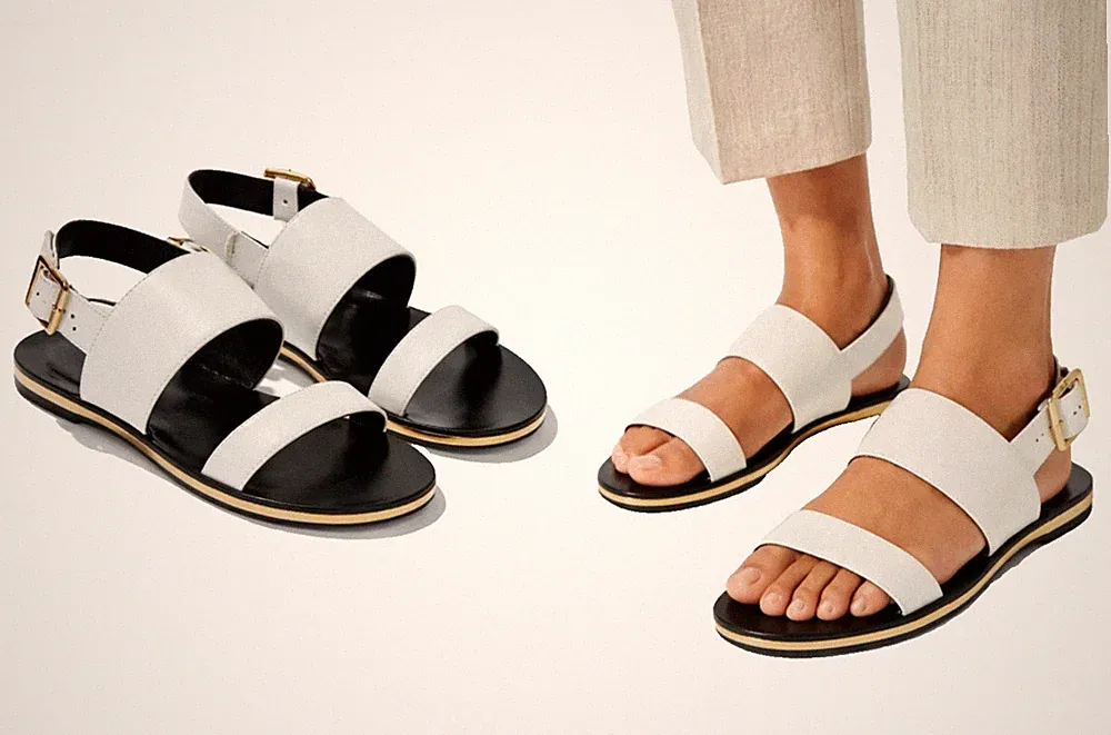 MARNI ANATOMIC CULT LEATHER SANDALS FLATS SLIDES BUCKLE SANDALEN SCHUHE SHOES 41