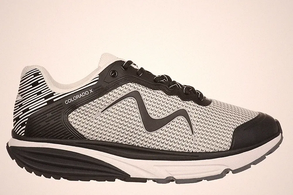 MBT Schuhe Damen - Sneaker - MBT Laufschuh - COLORADO X W - silver / black - NEU