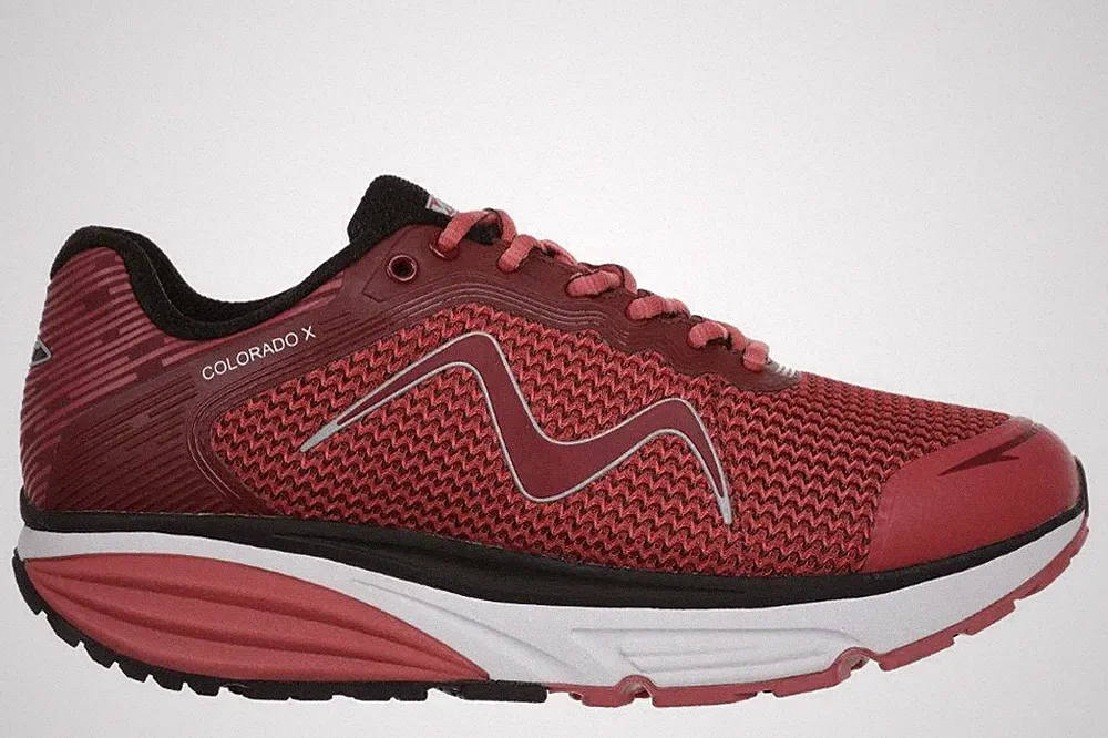 MBT Schuhe Damen - Sneaker - MBT Laufschuhe - COLORADO X W - mineral red - NEU