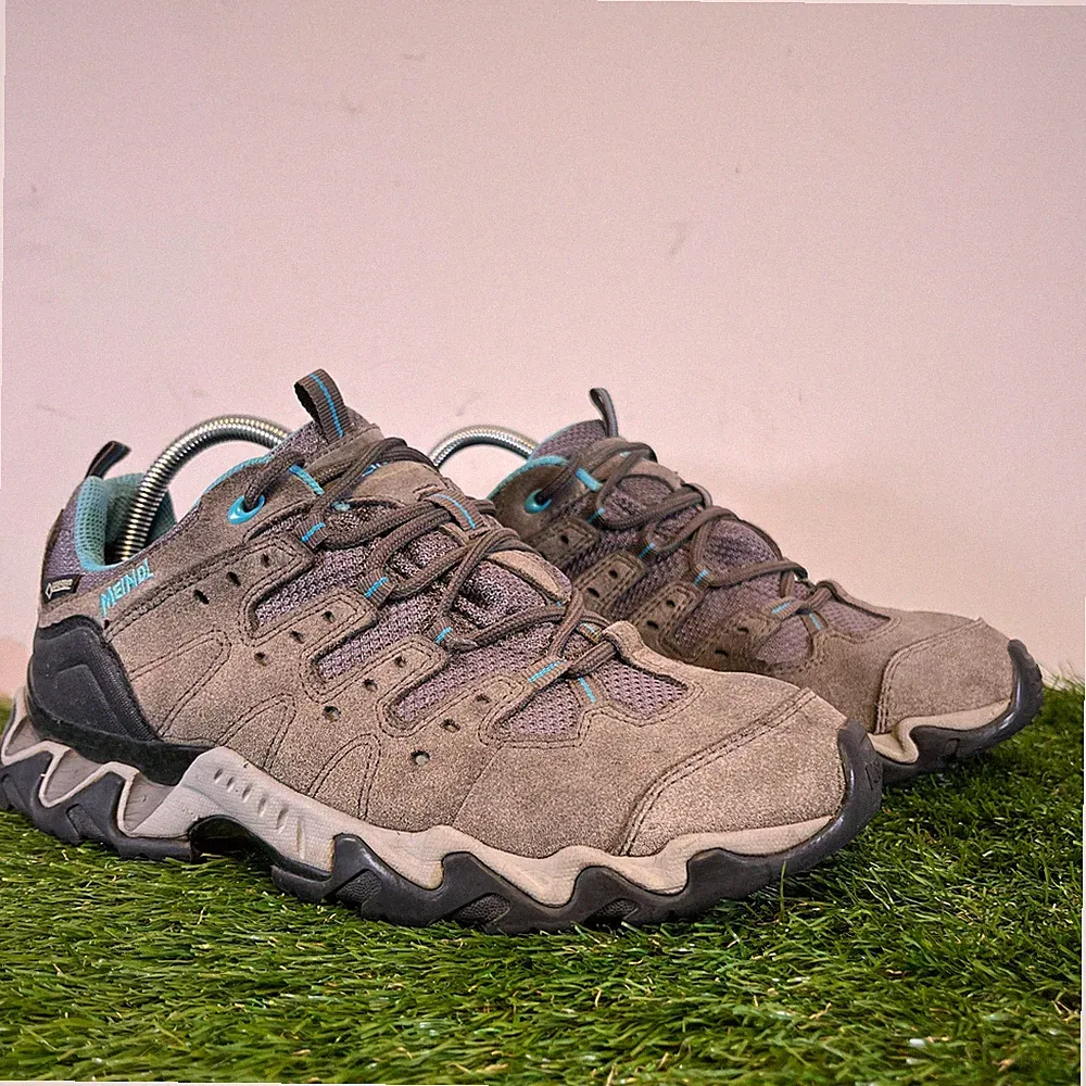 Meindl Walking Wanderschuhe Größe UK 7 Damen Goretex wasserdicht Trailschuhe