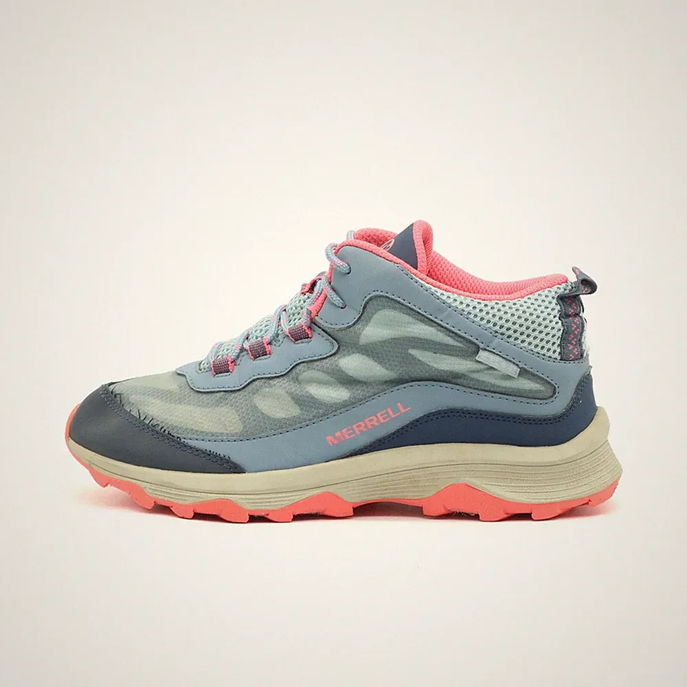Merrell Damen MK165213 Schuhe Rosa/Blau/Grau Outdoor Wanderschuhe EU 37