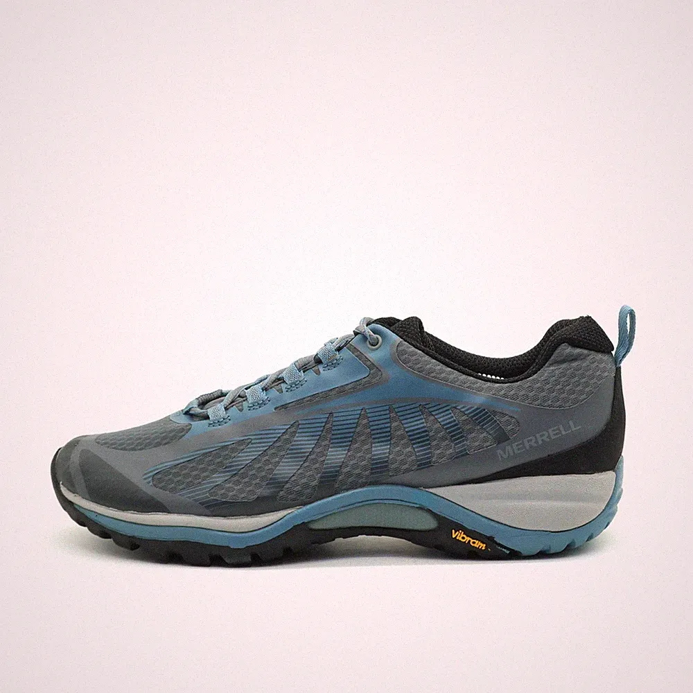 Merrell Damen Sportschuh Grau Mesh Niedrigschaft Leicht Laufschuh EU 41