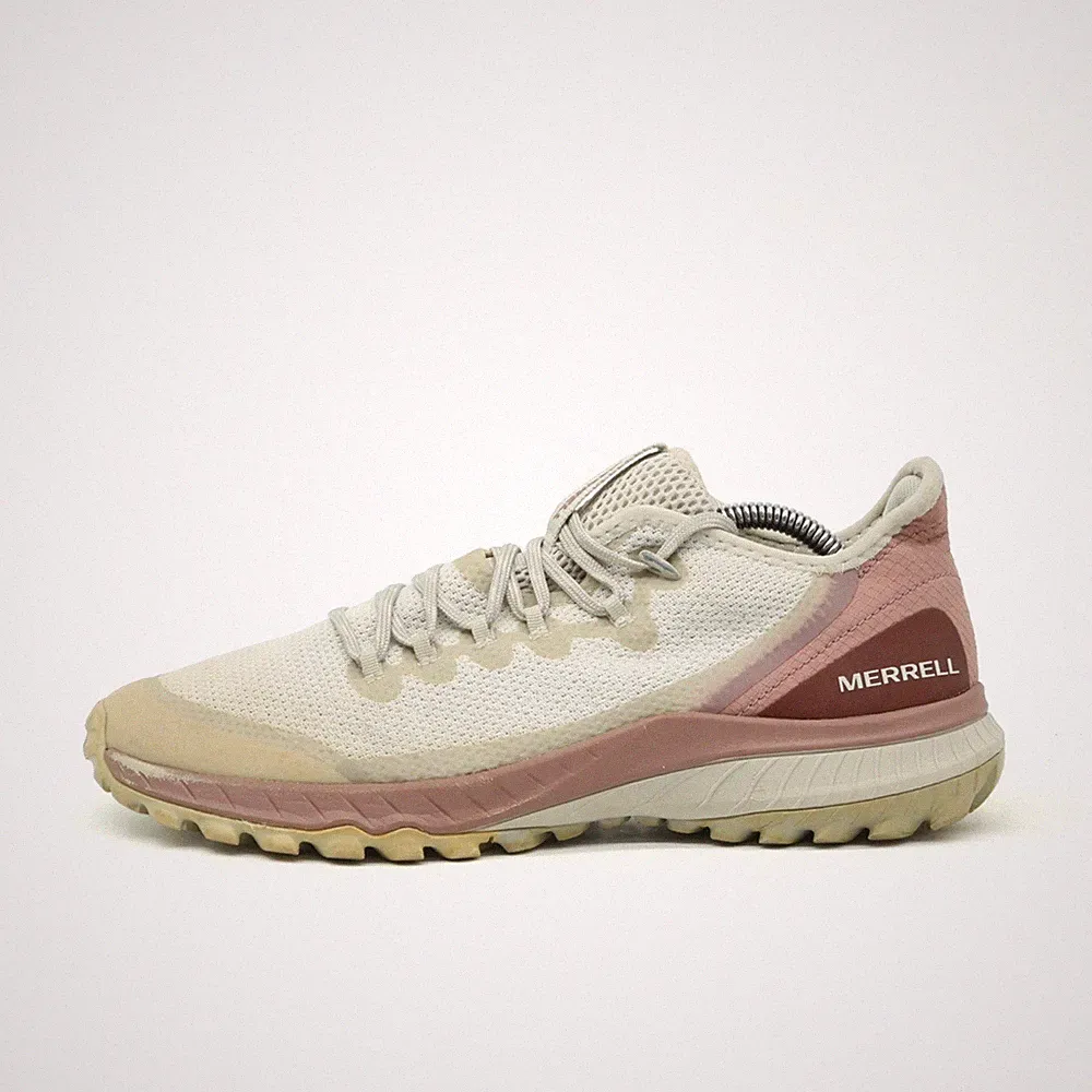Merrell Damen Trail Laufschuhe Sportschuh Beige/Rosa Niedrig Laufschuh EU 40