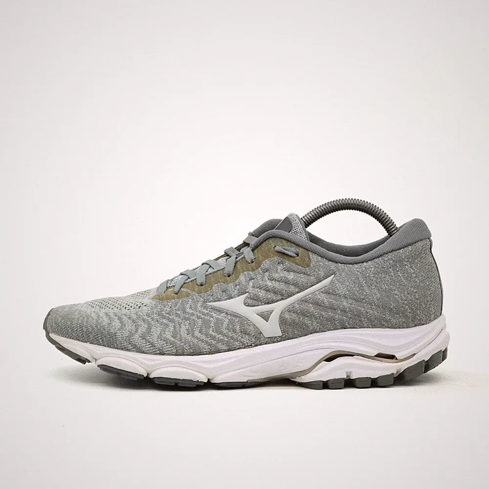 Mizuno Damen Wave Inspire Sportschuh Grau Mesh Atmungsaktiv Laufschuhe EU 40.5