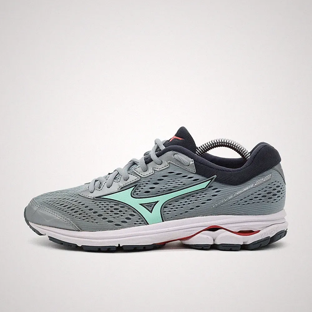 Mizuno Damen Wave Rider 22 Sneaker EU 39 Grau/Mint J1GD183135 Mesh
