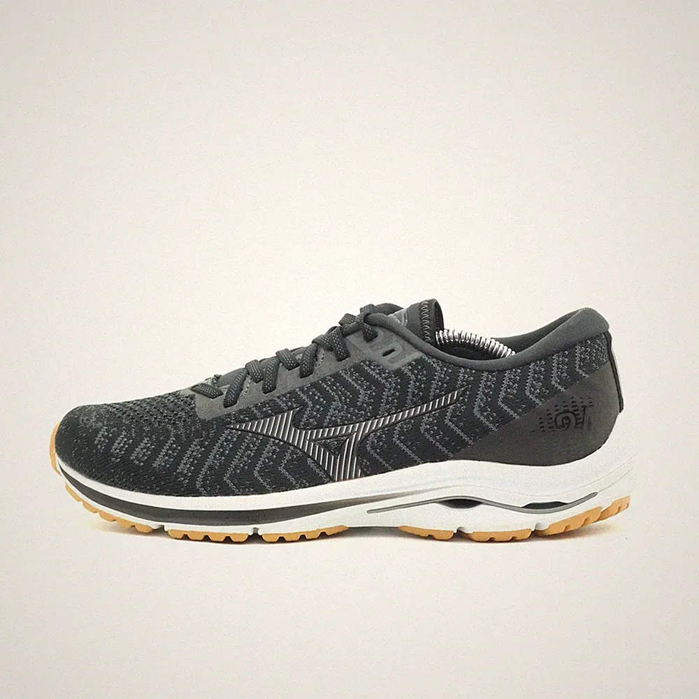 Mizuno Damen Wave Rider 24 Sportschuh Schwarz Stoff Atmungsaktiv Läufer EU 40.5