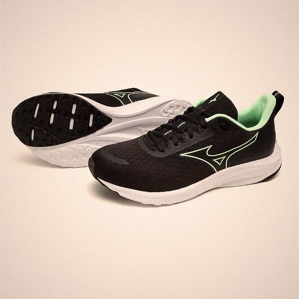 MIZUNO ESPERANZA 2 Damen Laufschuhe K1GA244571 Schwarz/Neo Mint 3E 2025SS