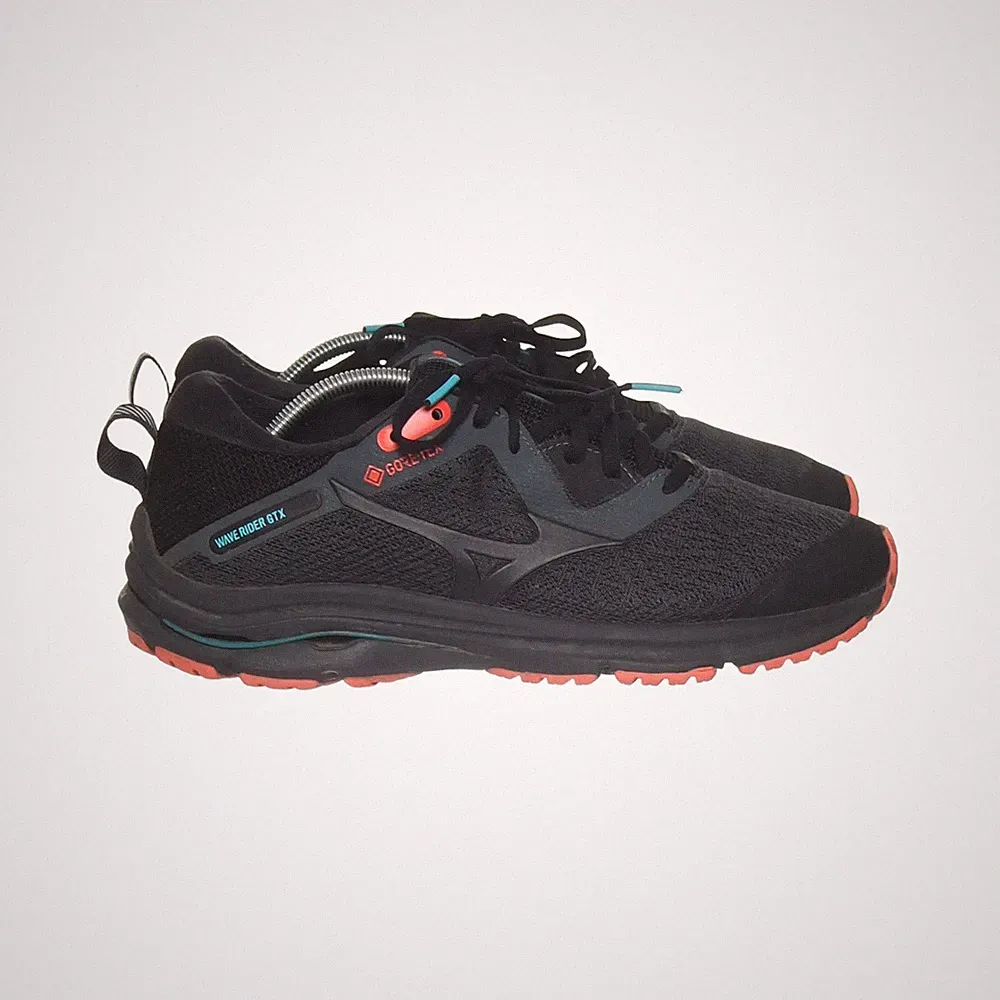 Mizuno, Laufschuhe, Größe: 40 1/2, Grau/Schwarz/Mehrfarbig #OXx