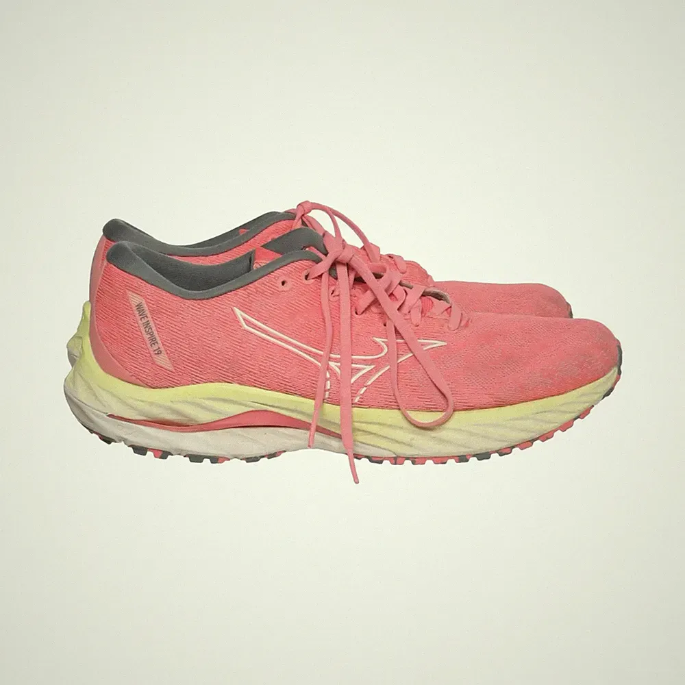Mizuno, Laufschuhe, Größe: 42 1/2, Pink/Schwarz/Weiß, Damen #zAT