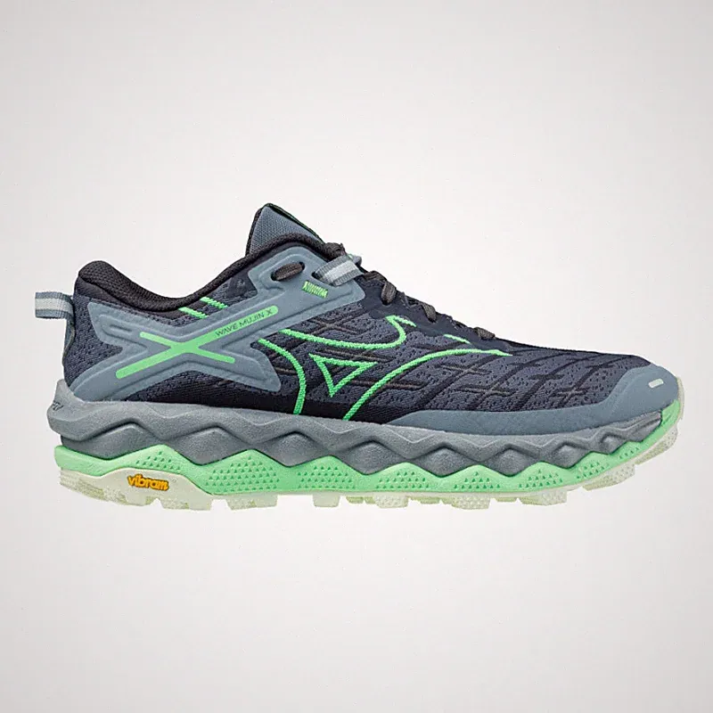 Mizuno Mujin 10 Trail Laufschuhe Violet Indigo/Neo Mint/Citadel Für Damen