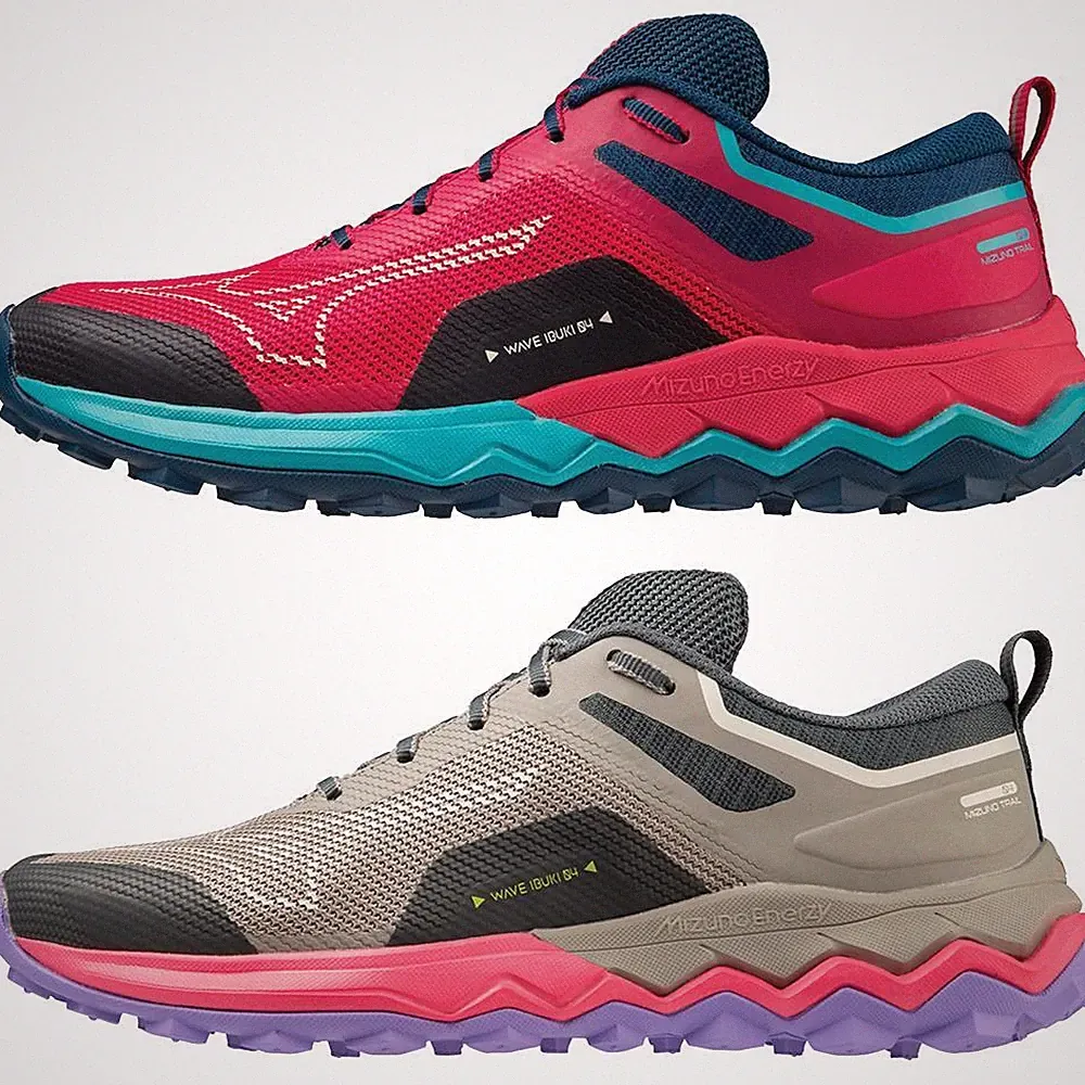 Mizuno Wave Ibuki 4 Damen Trail Laufschuhe Trail Running Schuhe Sportschuhe
