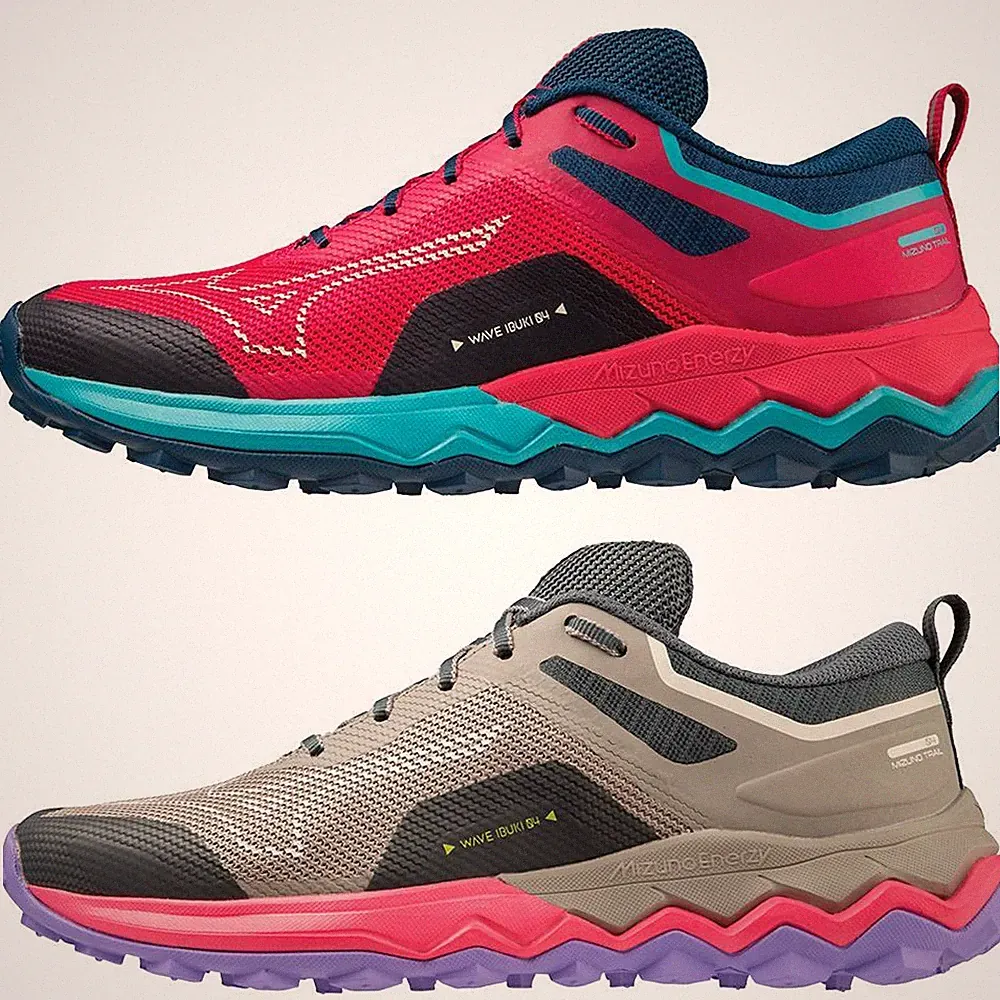 Mizuno Wave Ibuki 4 Damen Trail Laufschuhe Trail Running Schuhe Sportschuhe