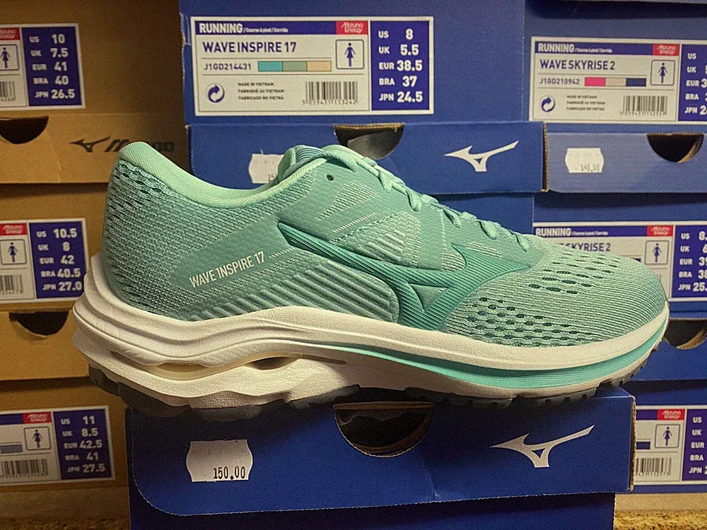 Mizuno Wave Inspire 17 Damen Laufschuhe Sportschuhe Runningschuhe J1GD214431
