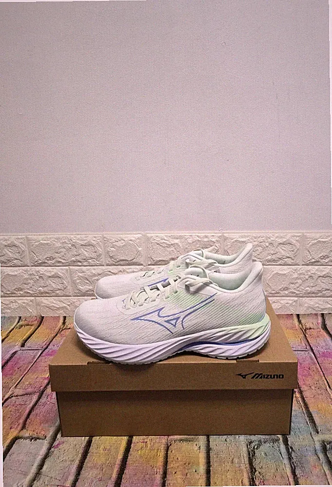 Mizuno Wave Inspire 21 Straßenlaufschuhe UK 4,5 Damen UVP 140£ Hauch von Neuwertig