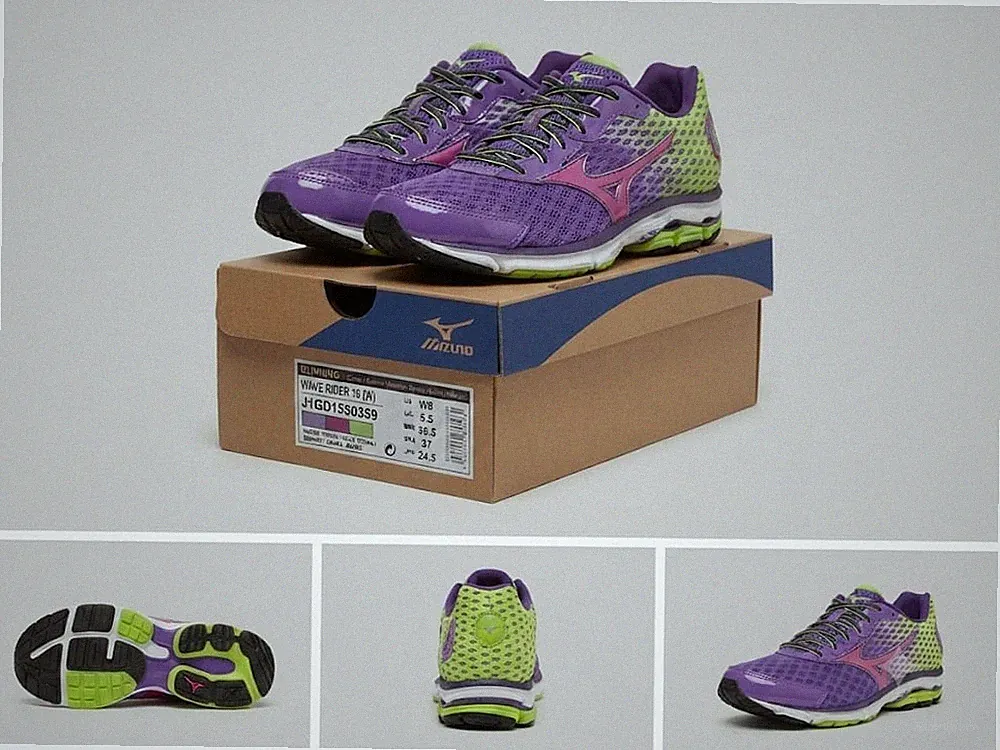 Mizuno Wave Rider 18 (W) Damen Laufschuhe – Gr. 38 / US 7,5 – NEU mit Karton