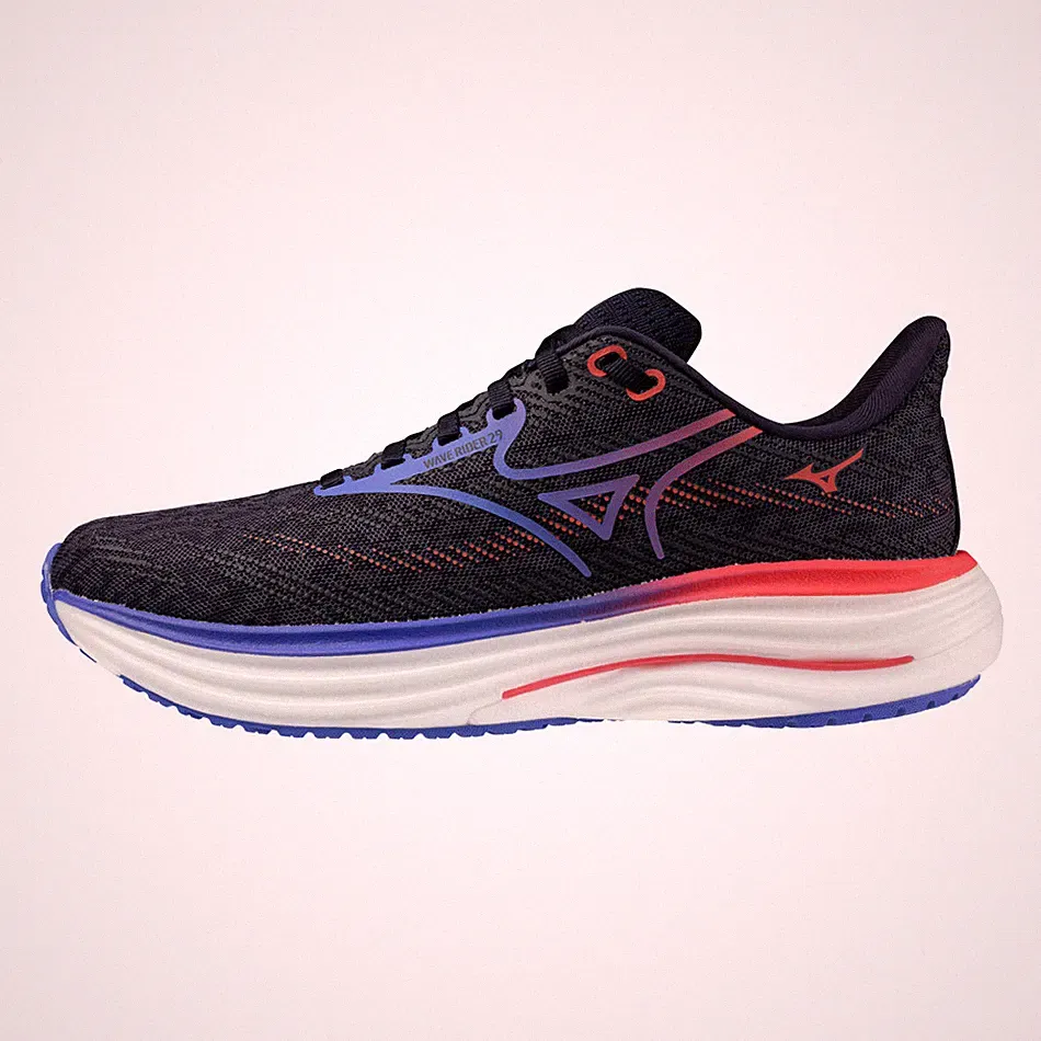 Mizuno Wave Rider 29, Damen Laufschuhe, blau