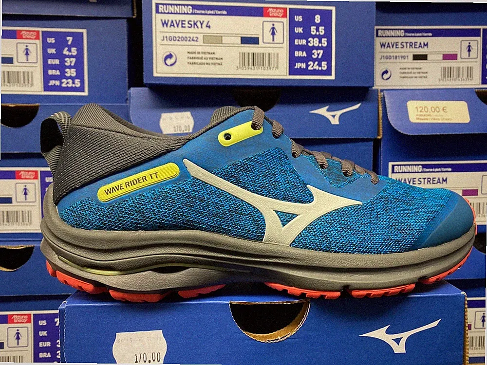 Mizuno Wave Rider TT Damen Laufschuhe Sportschuhe Runningschuhe J1GD203224