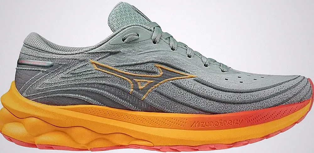 Mizuno Wave Skyrise 5 Damen-Straßenlauf-Trainerschuhe Größe 7,5 UK