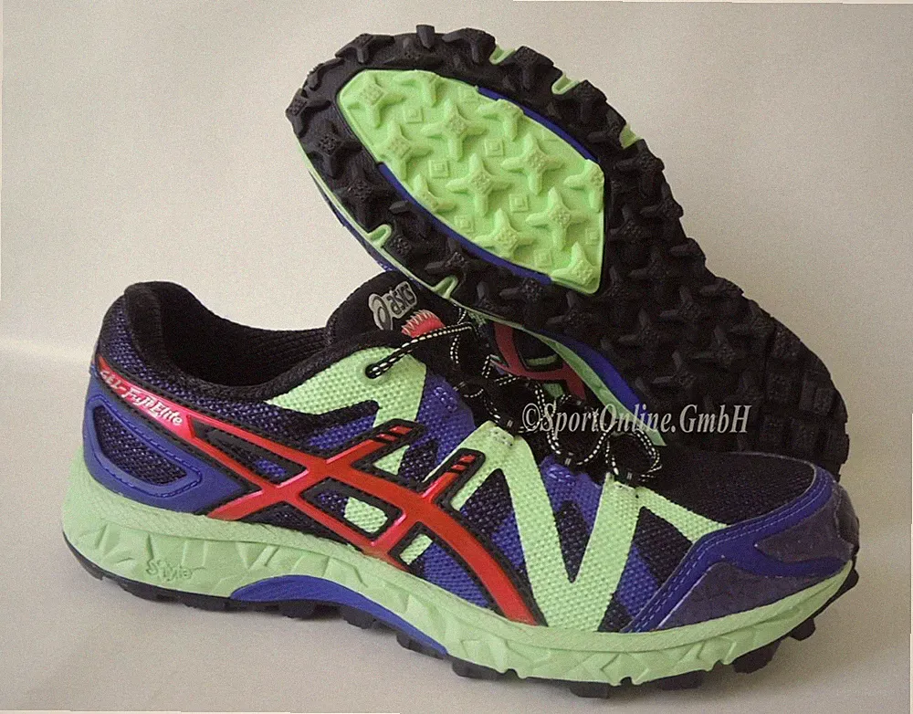 NEU Asics Gel Fuji Elite Women 37,5 Running Schuhe Trail Laufschuhe T372N-4325