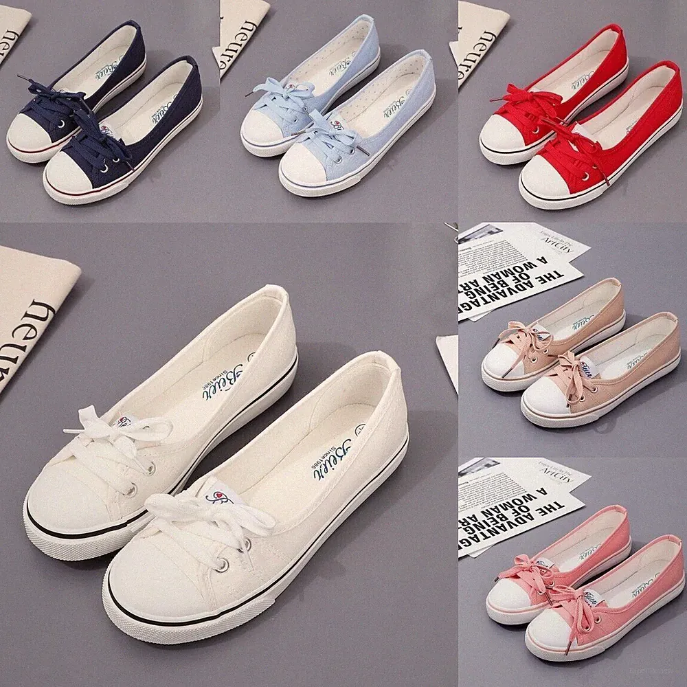 Neu Damen Sommerschuhe Stoffschuhe Leinenschuhe Laufschuhe Ballerinas Sport