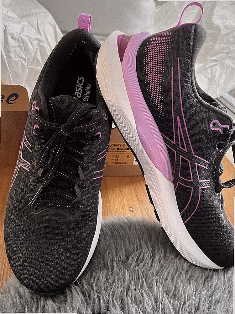 Neue Asics Laufschuhe Damen, Gel Glorify 6, Gr. 42, €110 statt €180, Schnäppchen