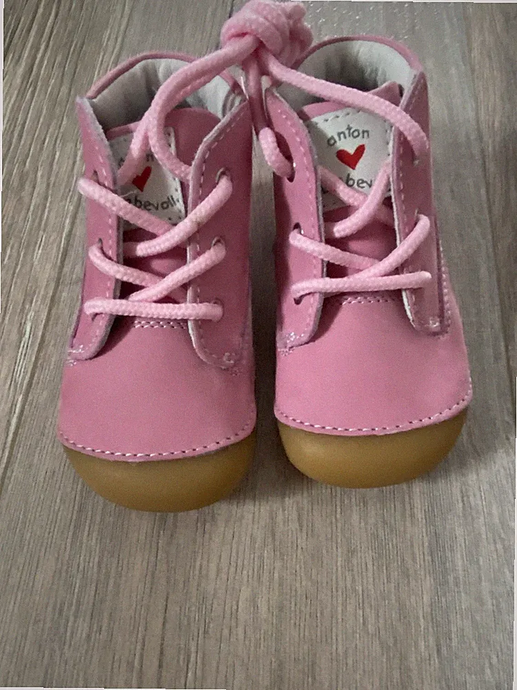 Neue Lauflernschuhe, weiches Leder, Gr. 19, von Anton Liebevoll, NP 69,95