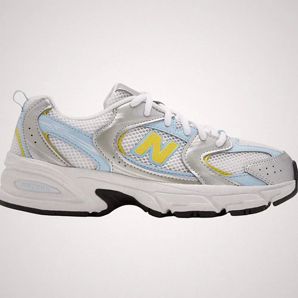 New Balance 530 GS Light Silver G5308S1 Sneaker Damen Kinder Schuhe Silber