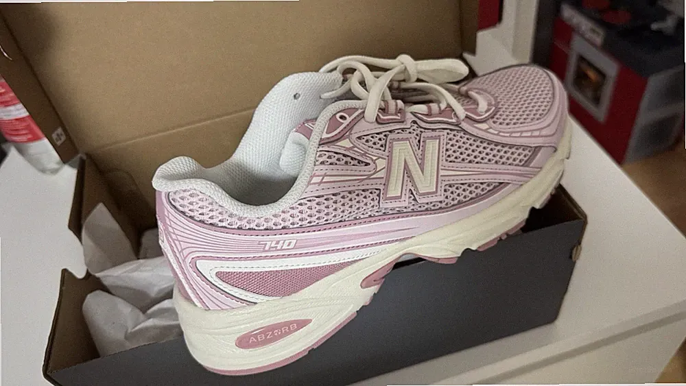 New Balance 740 Damen-Sneaker rosa weiß Mesh, Größe 41,5 EU, U740PP2