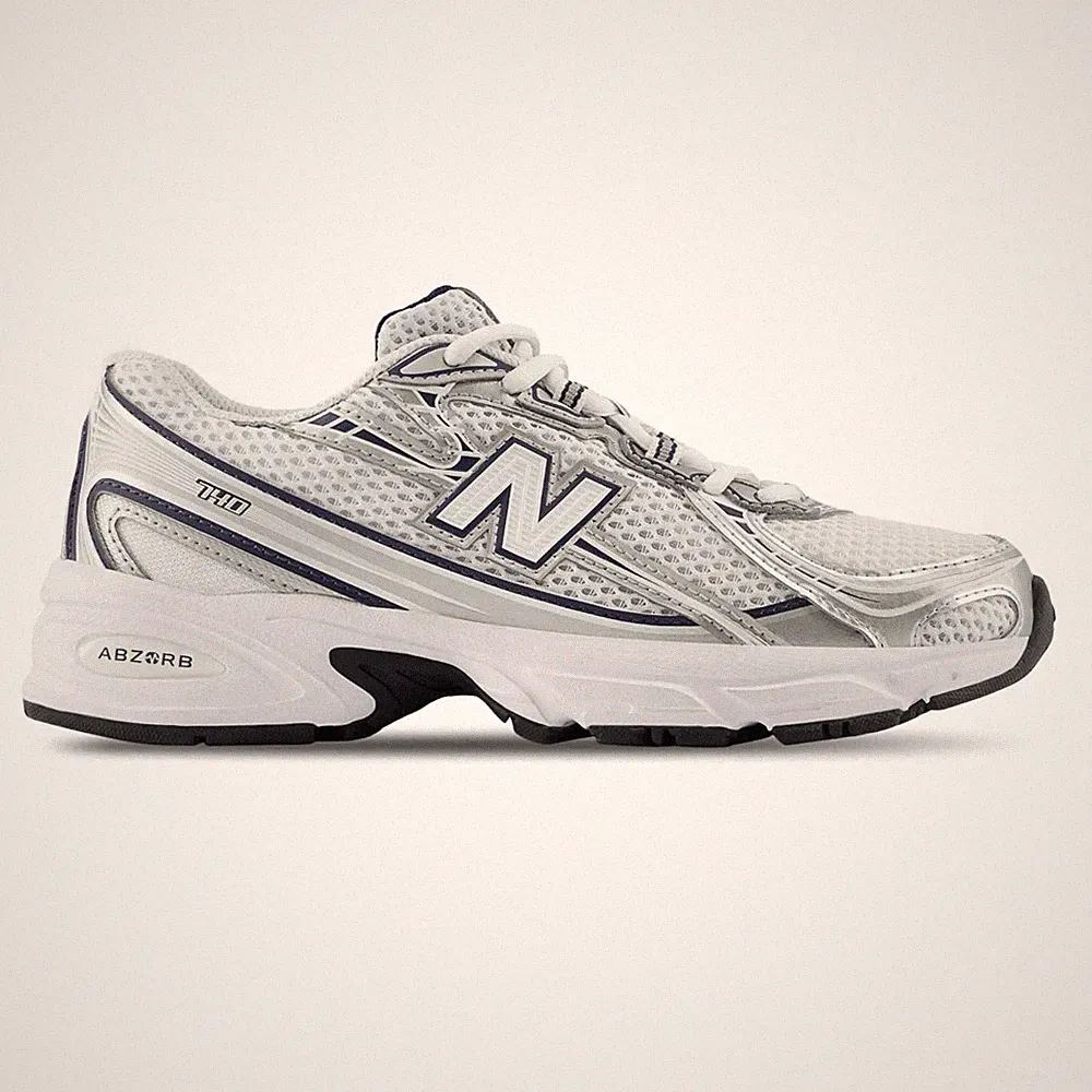 New Balance 740 Sneaker Damen Laufschuhe Palestra Weiß Blau NEU