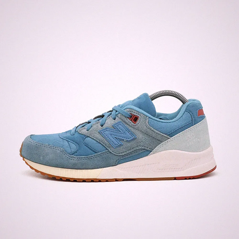 New Balance Damen 530 Schuhe Blau Wildleder Low-Top Atmungsaktiv Sneaker EU 38