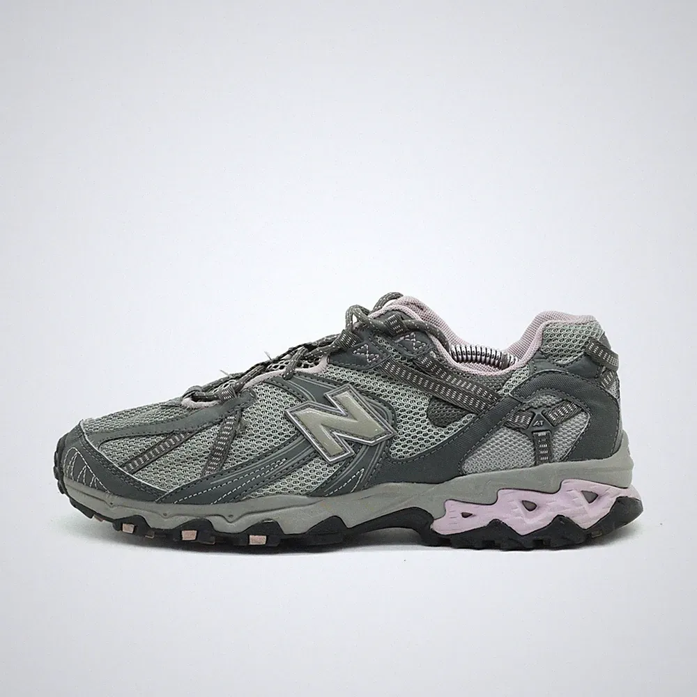 New Balance Damen 672 PK Schuhe Grau/Rosa Trail Trail-Laufschuhe EU 41