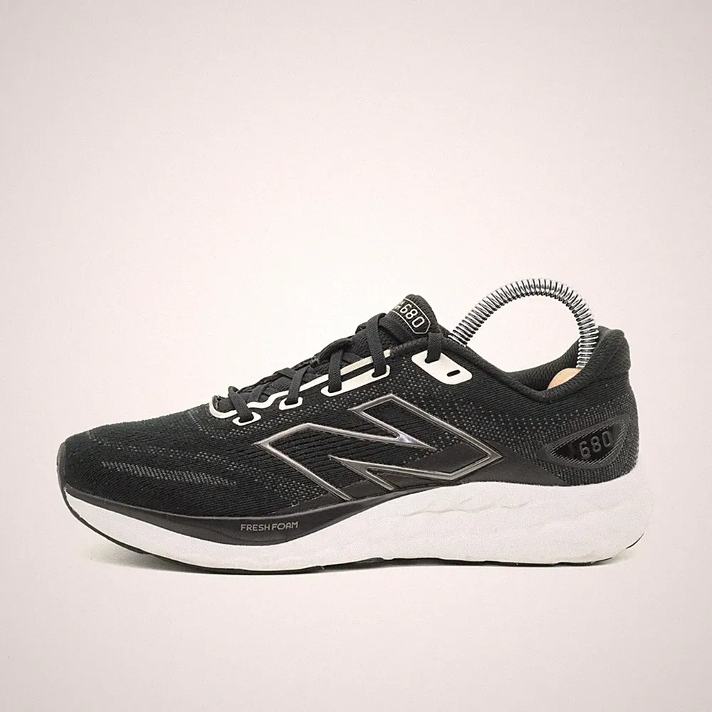 New Balance Damen 680 Sportschuhe EU 38 Schwarz W680LK8 Textil Fresh Foam