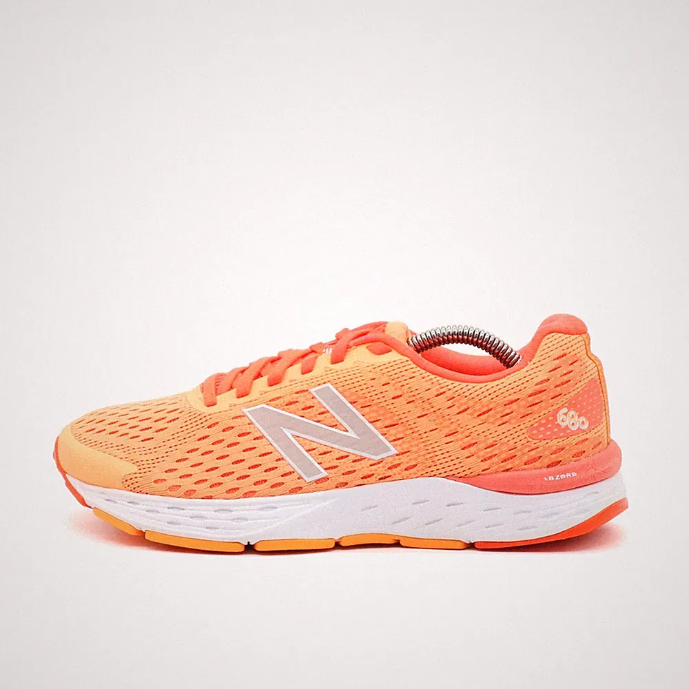 New Balance Damen 680v6 Schuh Orange Low-Top Atmungsaktiv 680 Laufschuhe EU 39