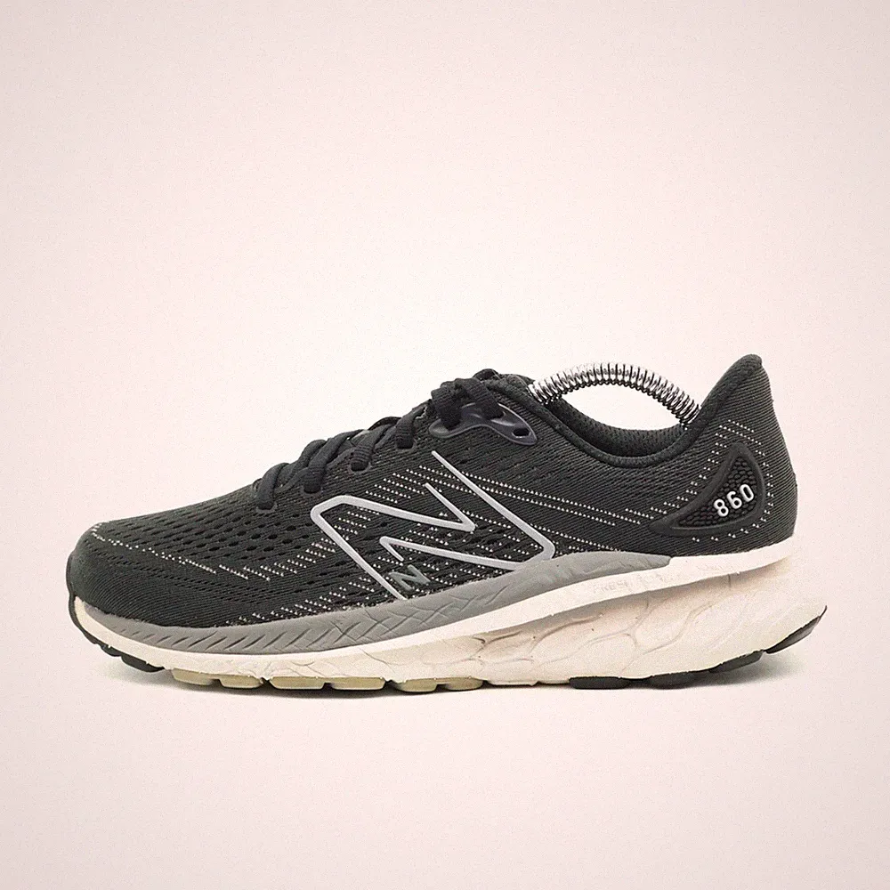 New Balance Damen 860 Schuhe Schwarz Mesh Niedrig Foam Laufschuhe EU 37,5