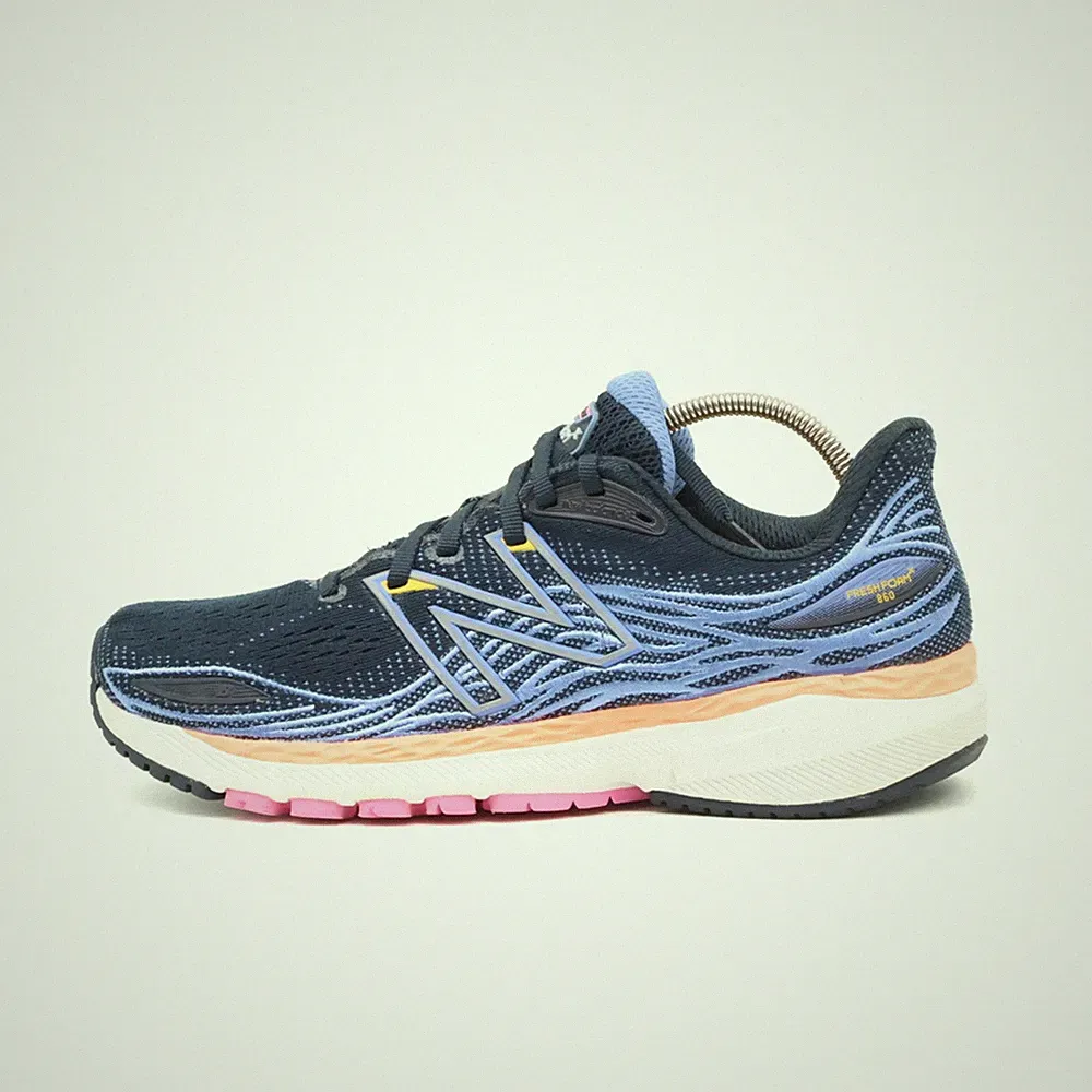 New Balance Damen 860 V12 Schuhe navy/blau Mesh Low-Top Foam Laufschuhe EU 39