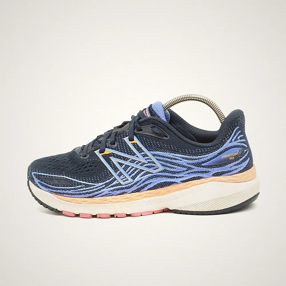 New Balance Damen 860 V12 Sportschuh EU 37 Blau W860G12 Mesh Low-Top Fresh Foam