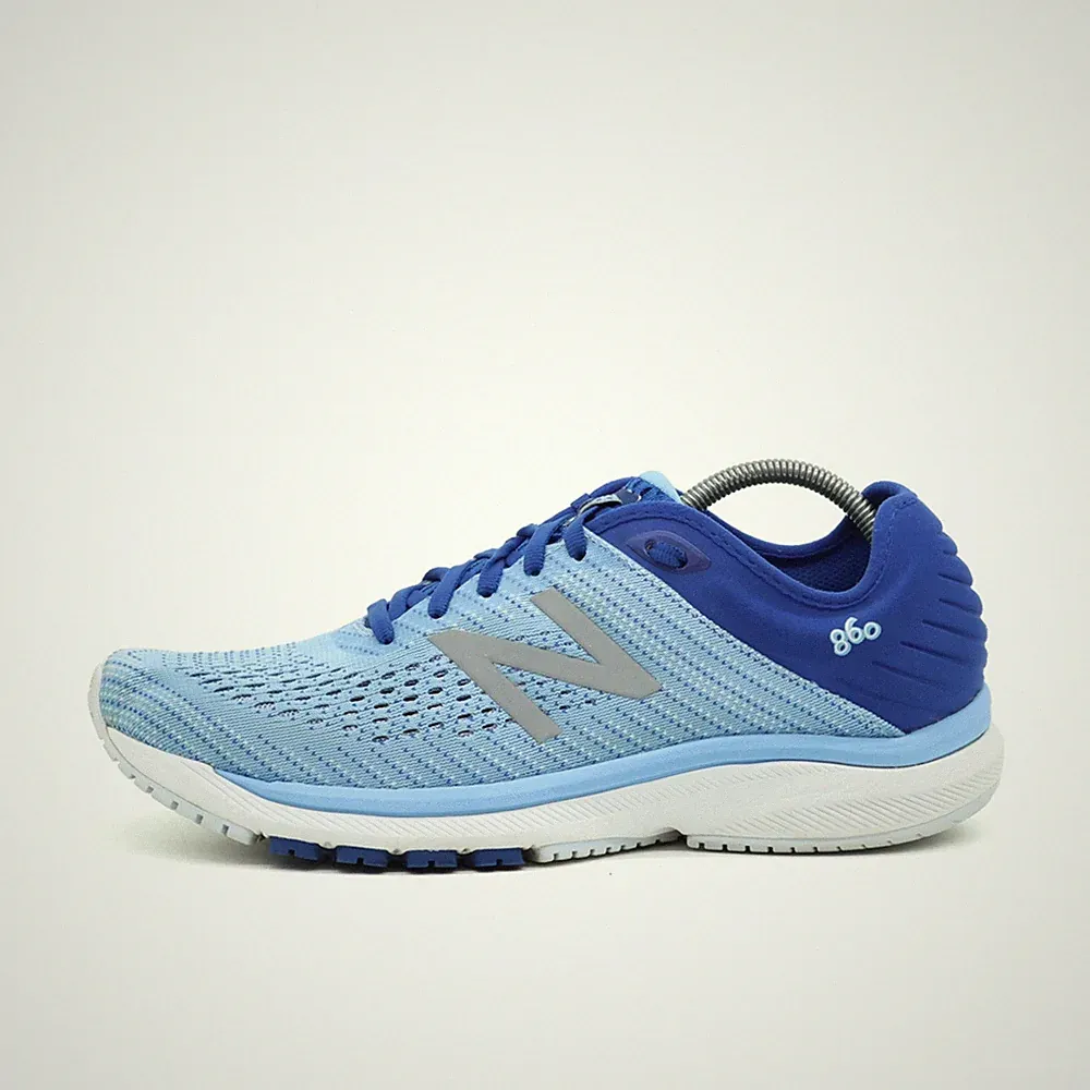 New Balance Damen 860v10 Sportschuhe Blau Mesh Low-Top 860 Laufschuhe EU 41