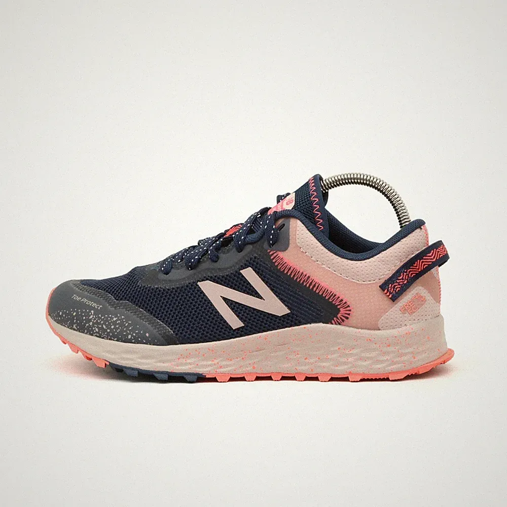 New Balance Damen Arishi Trail Schuhe Blau/Rosa Mesh Foam Laufschuhe EU 36
