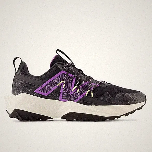 New Balance Damen-Offroad-Sportschuhe schwarz & lila Tektrel UK 8 NEU Ref 873
