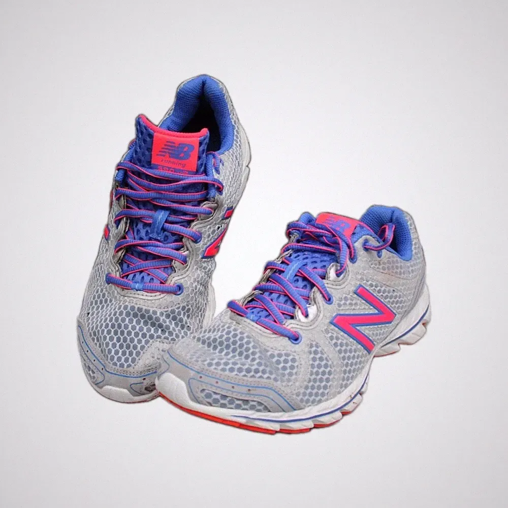 NEW BALANCE Damen Schuhe Laufschuhe W 590 SB2 Grau_Pink Gr.38 UK 5,5