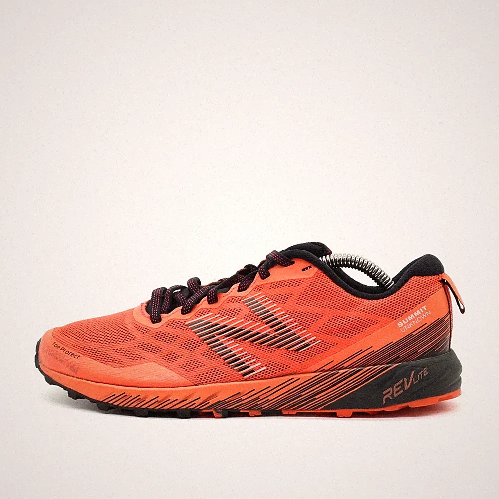 New Balance Damen Summit Schuh Orange Schwarz Mesh Protect Laufschuhe EU 39