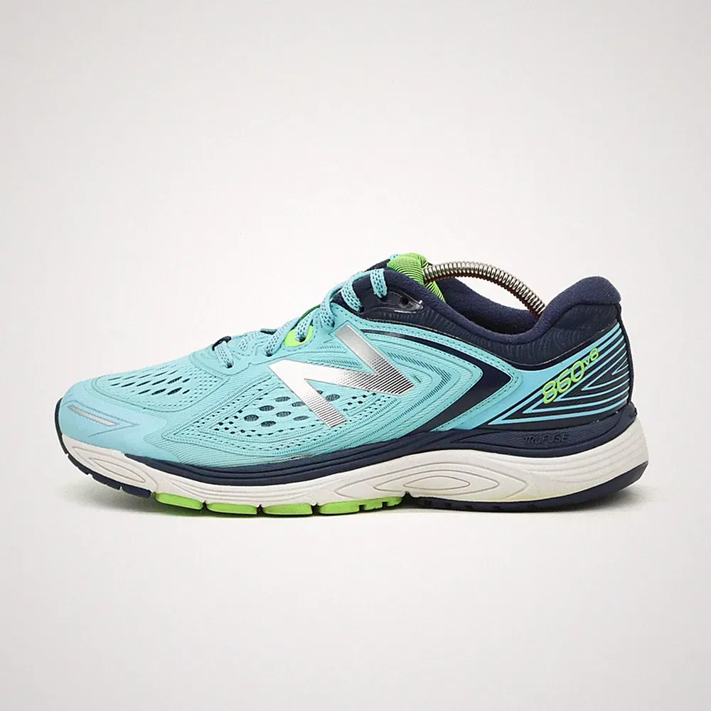 New Balance Damen W860BN8 Sportschuhe türkis, blau, silber 860 Laufschuhe EU 40