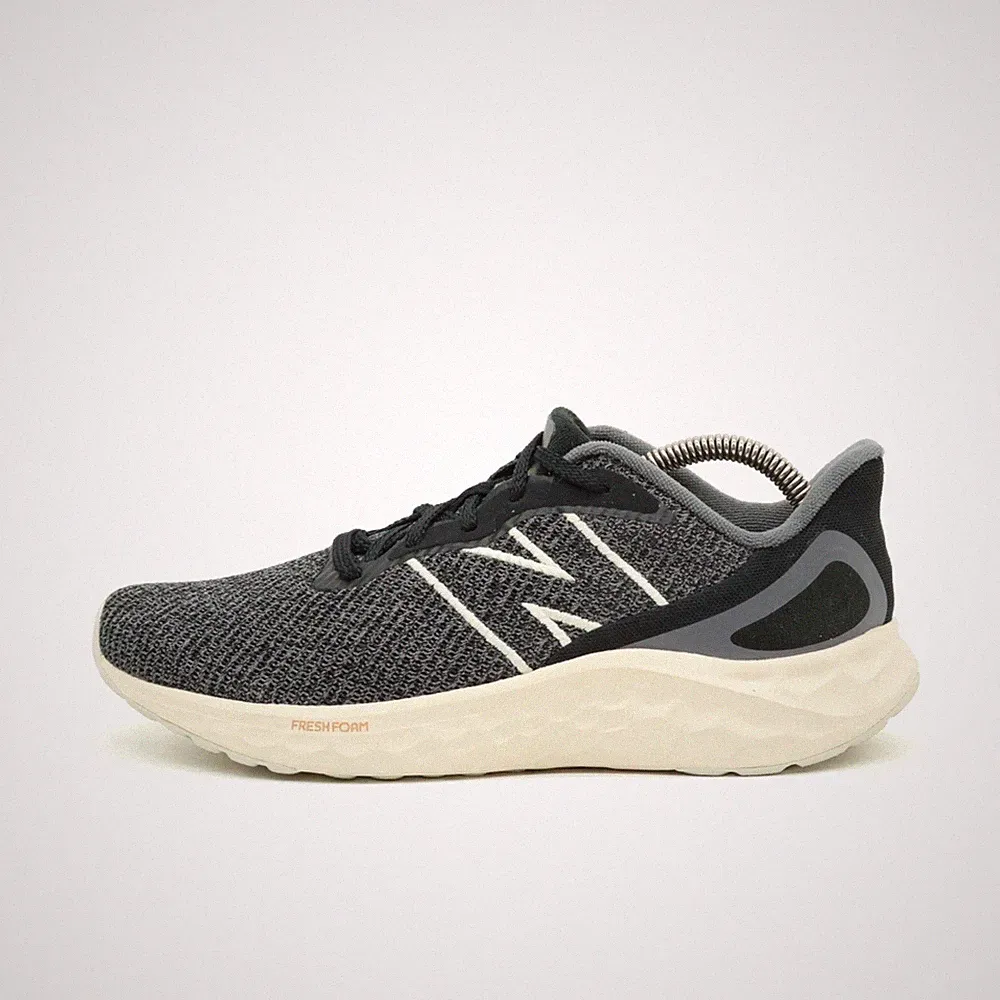 New Balance Damen Warisak4 Sneaker Schwarz/Grau Textil Low Foam Laufschuhe EU 39