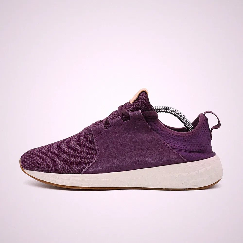 New Balance Damen WCRUZOM Laufschuhe EU 40 Violett Mesh Fresh Foam