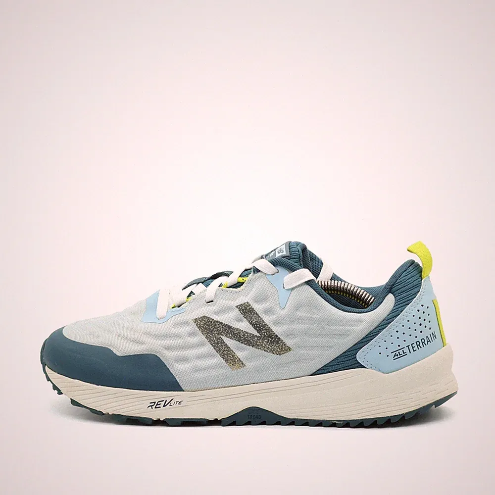 New Balance Damen WT NTRLA3 Sneaker Blau Weiß Gelb Terrain Laufschuh EU 41,5