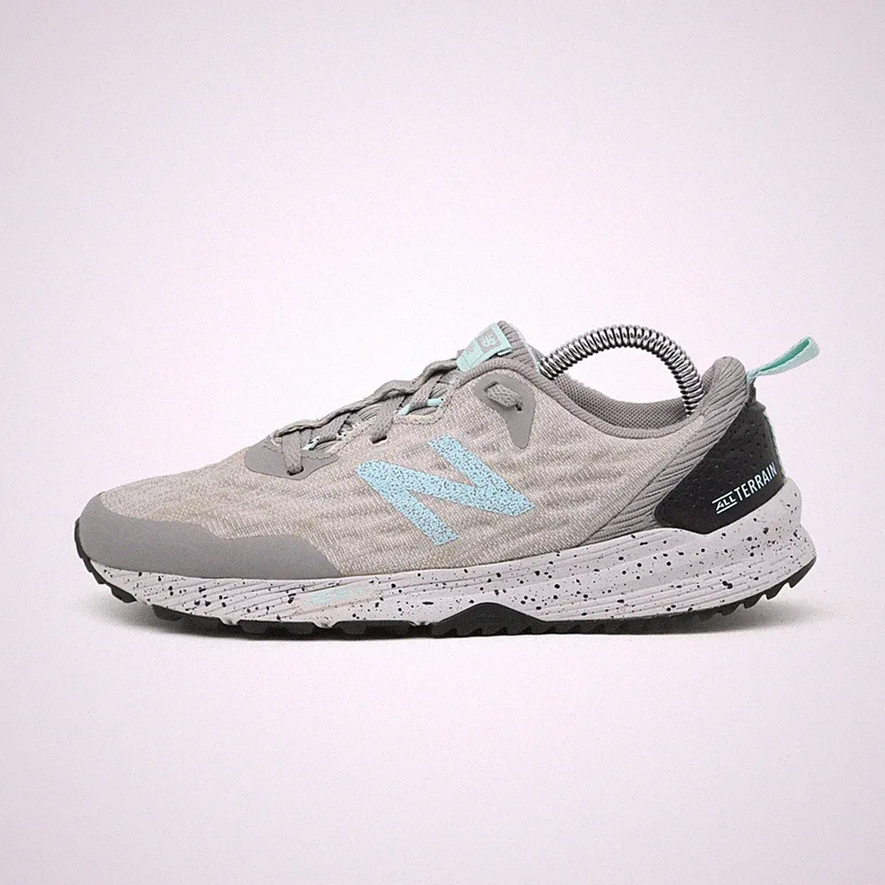 New Balance Damen WT410 Schuh grau türkis Textil Terrain Laufschuhe EU 37.5