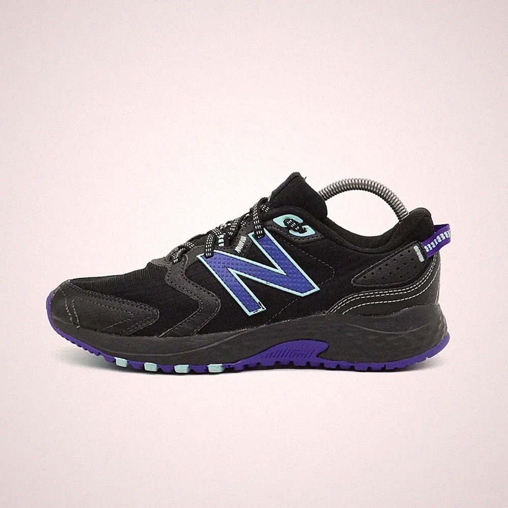 New Balance Damen WT410B07 Laufschuh Schwarz/Violett Trail Laufschuhe EU 37.5